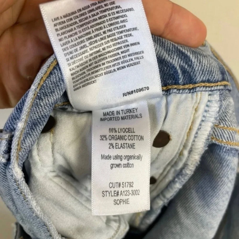 Agolde Sophie Ankle Skinny in Outsider